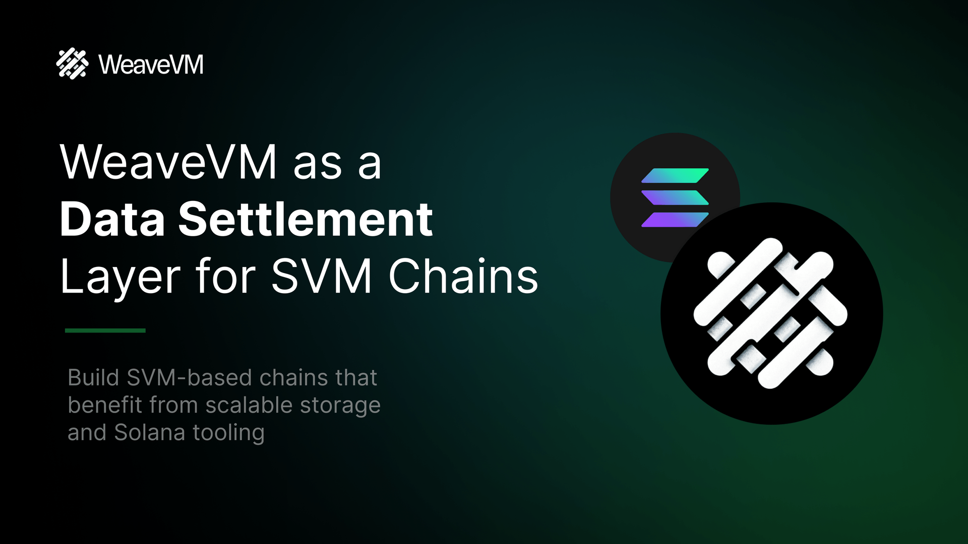 WeaveVM as a Data Settlement Layer for SVM Chains