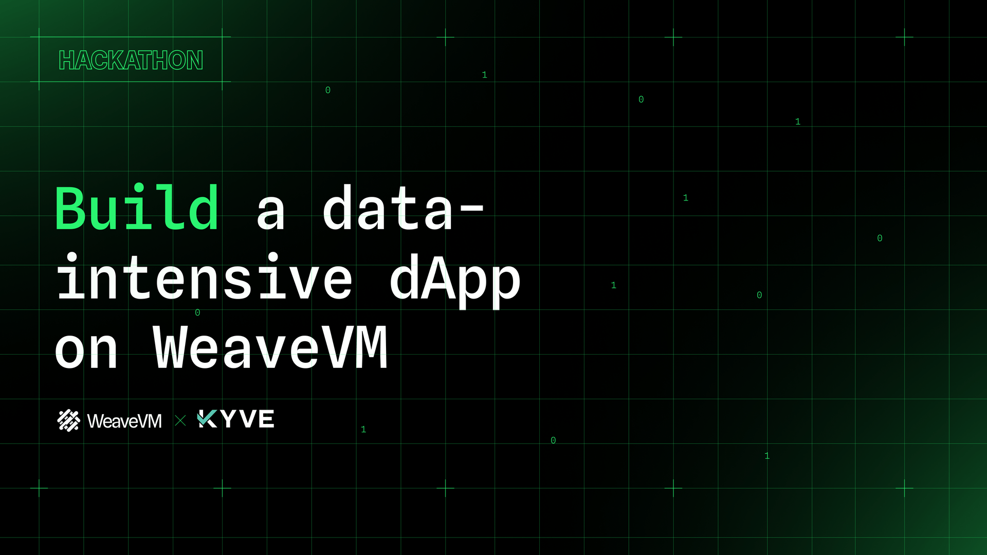 Hackathon: Build a Data-intensive dApp on WeaveVM