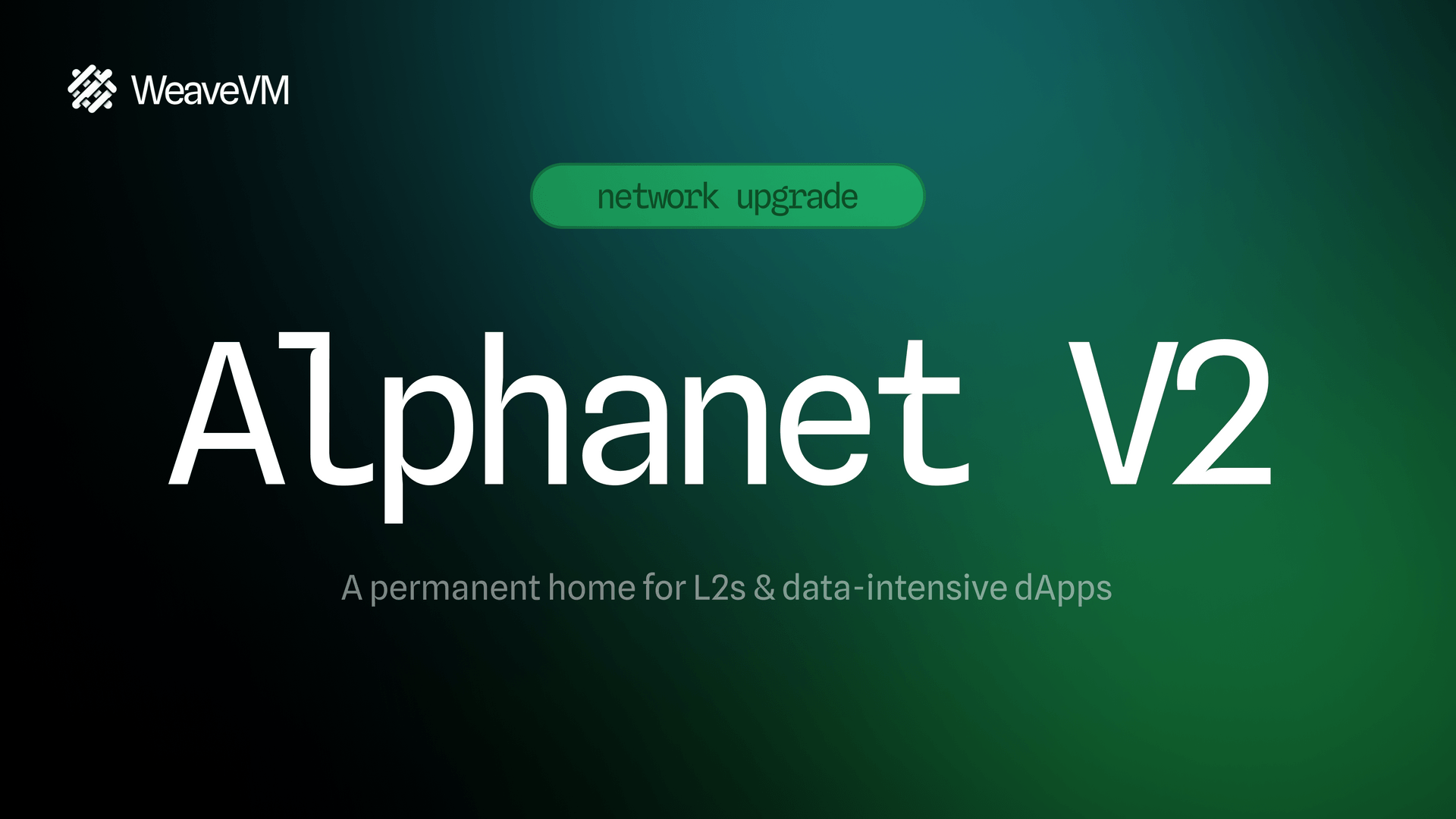 Getting Closer to Mainnet: Announcing WeaveVM Alphanet V2